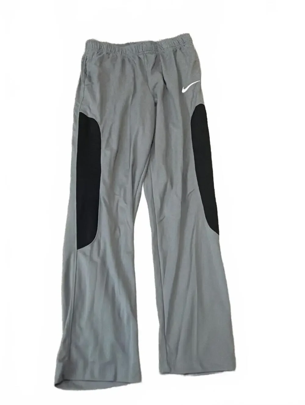 Nike Boys Gray Dri-FIT Standard Fit Active Pants L+ Husky